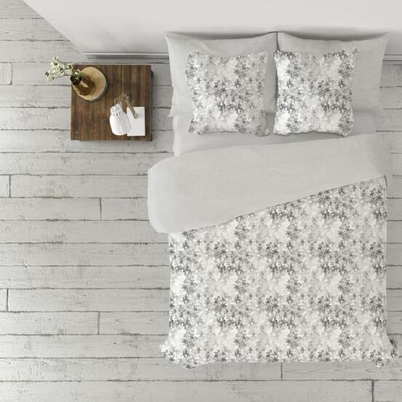 Parure de couette Pierre Cardin LUCIA Gris Lit ½ persones 2 Pièces