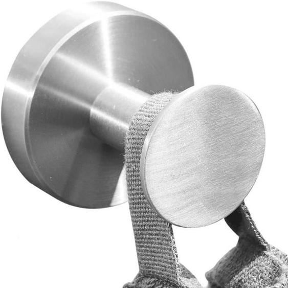 Patère Crochet Murale Massif Rond Crochet Peignoir En Acier Inoxydable, Boucle De Serviettes Pour Famille Bureau