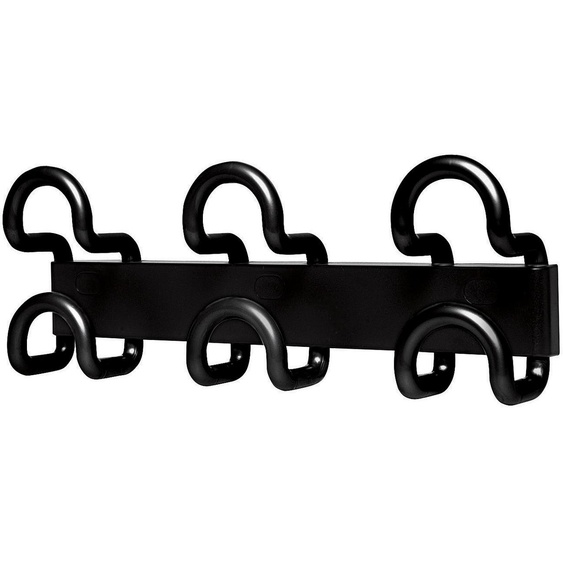 Patère Design UNILUX - 3 patères - noir