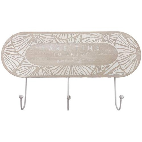 Patère En Bois Et Métal -