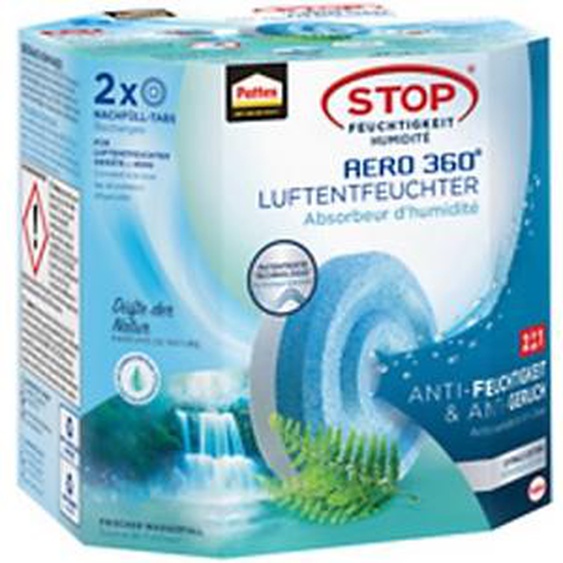 PATTEX Pastille de recharge AERO 360 Cascade de fraîcheur