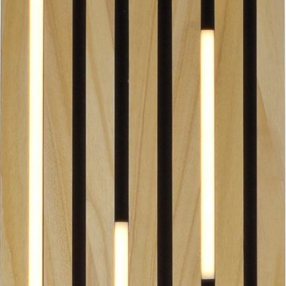 Paul Neuhaus Lampadaire Q-AKUSTIK LBH 26.50x20x162 cm brun Lampadaire