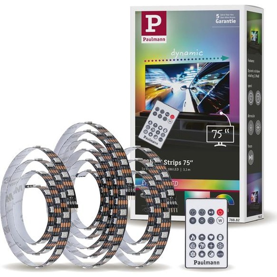 Paulmann EntertainLED USB LED Strip Éclairage TV 75 pouces