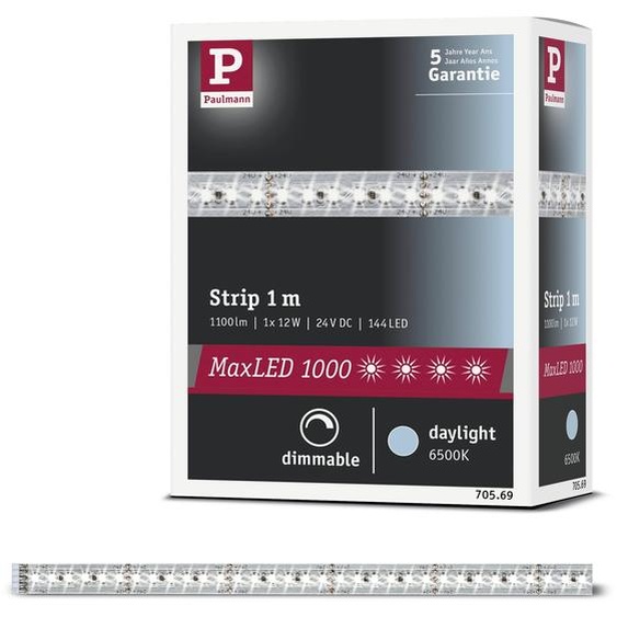 Paulmann MaxLED 1000 : Bande lumineuse LED, lumière du jour, extension