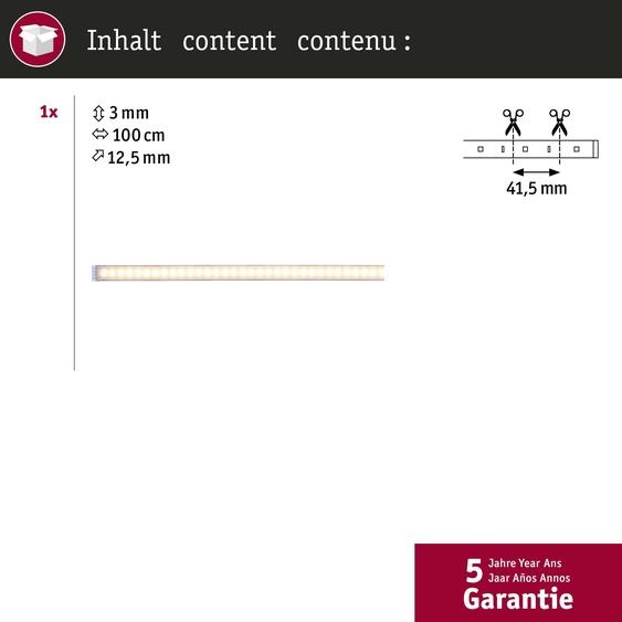 Paulmann MaxLED 1000 : Extension de ruban LED, lumière blanche chaude