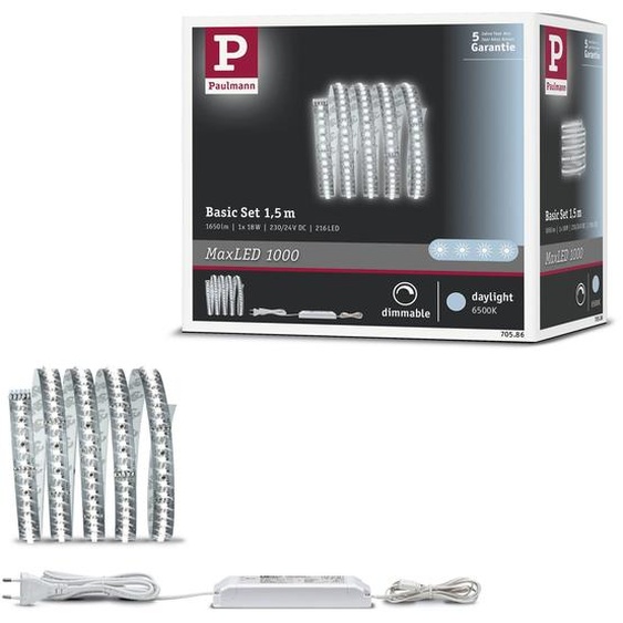 Paulmann MaxLED 1000 : Kit de base de ruban LED, lumière du jour