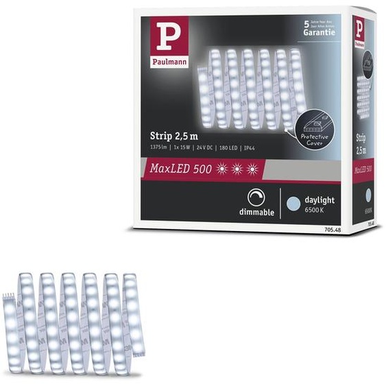 Paulmann MaxLED 500 : Bande lumineuse LED, lumière du jour, vendue à lunité