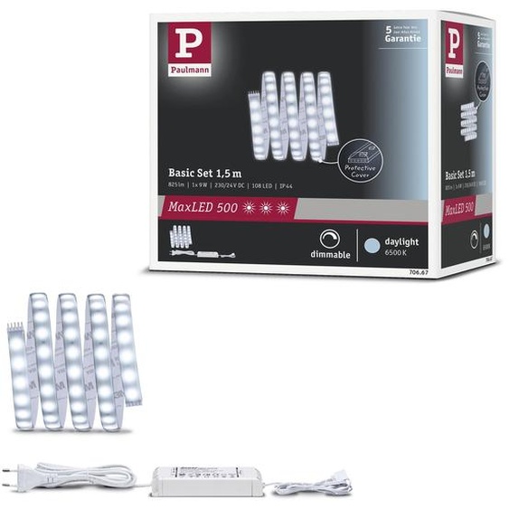 Paulmann MaxLED 500 : Kit de base de ruban LED, lumière du jour