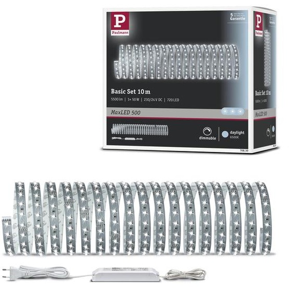 Paulmann MaxLED 500 : Kit de base de ruban LED, lumière du jour