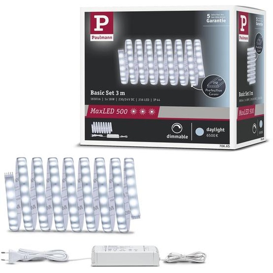 Paulmann MaxLED 500 : Kit de base de ruban LED, lumière du jour