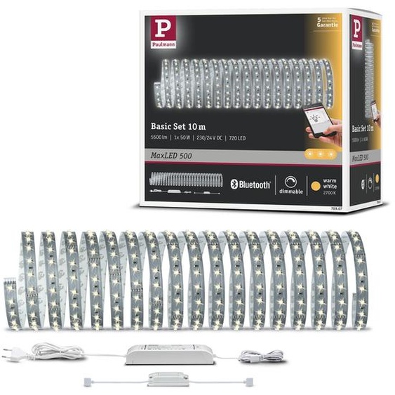Paulmann MaxLED 500 LED Strip Warmweiß Basisset