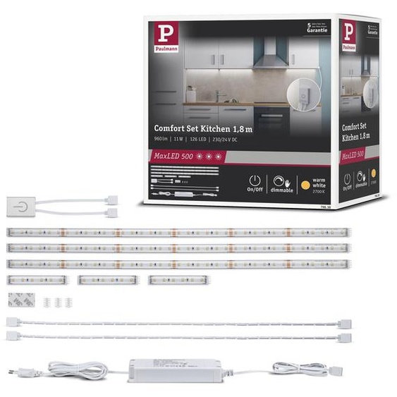Paulmann MaxLED 500 LED Strip Warmweiß Basisset