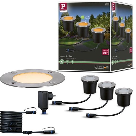 Paulmann Plug & Shine LED encastré de sol Floor Basisset insect-friendly