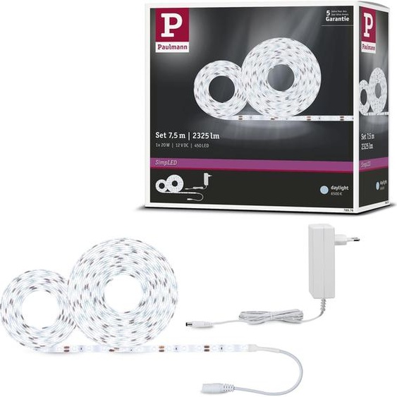 Paulmann SimpLED LED Strip blanc lumière du jour set complet