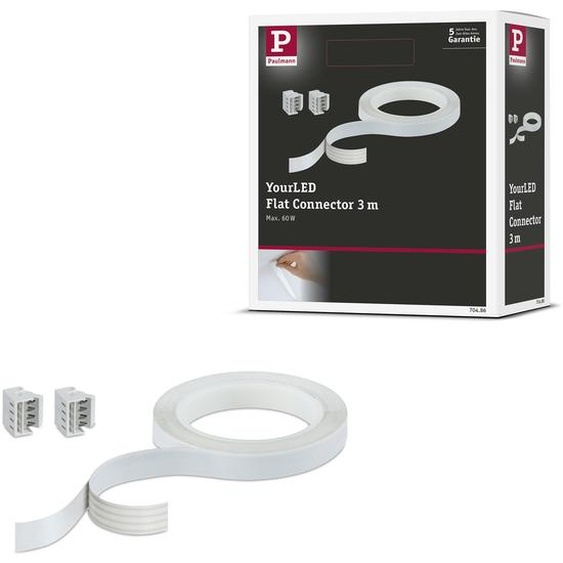 Paulmann YourLED Flat, connecteur raccourcissable, blanc