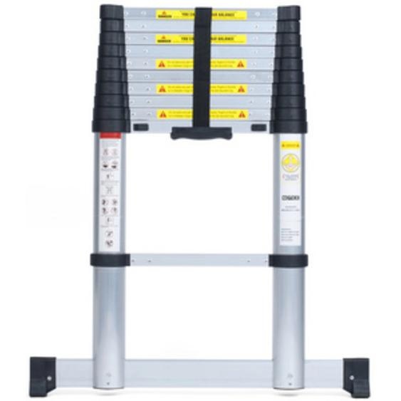 PAVO Echelle télescopique en aluminium, 10 barreaux