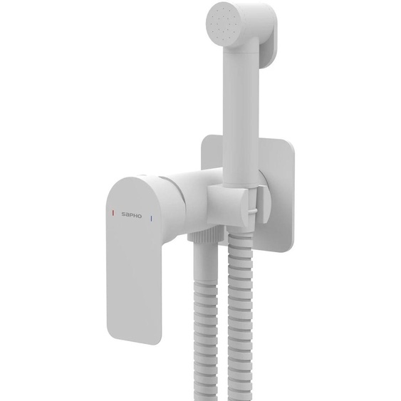 PAX robinetterie encastrée pour bidet avec stop douchette, blanc mat