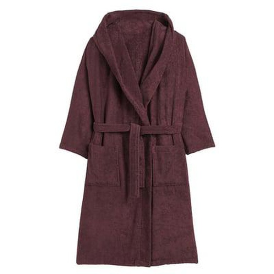 Peignoir capuche coton peigné 400g/m2, Kheops