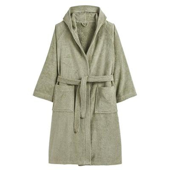 Peignoir capuche éponge bouclette 450 g/m2, Haxel
