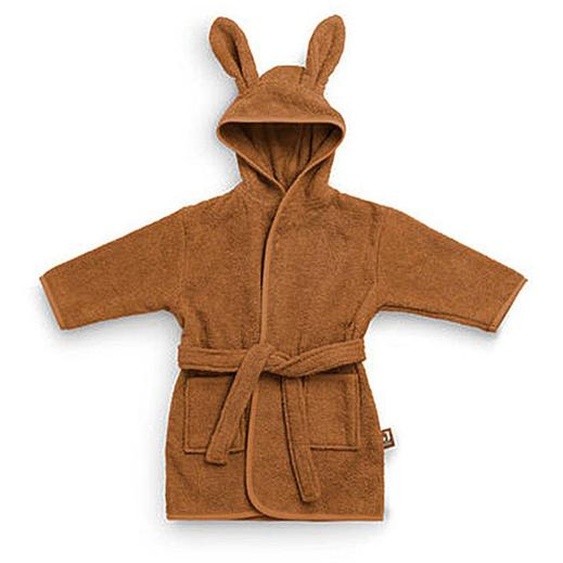 Peignoir Enfant En Coton Caramel