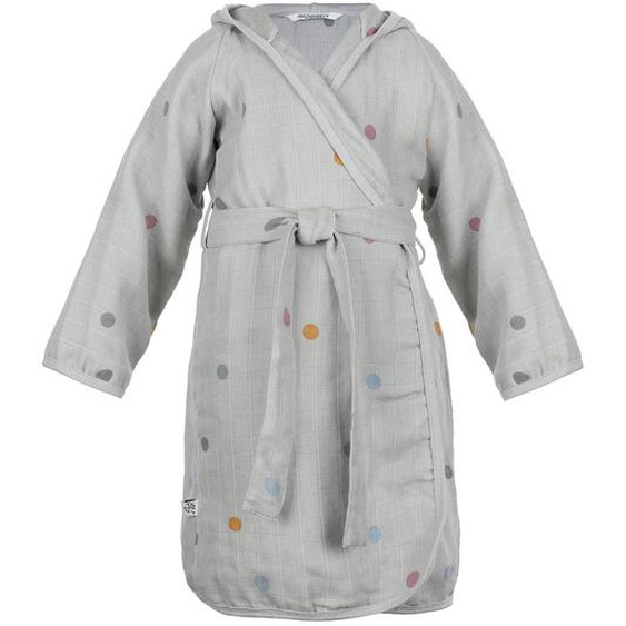 Peignoir Enfant Gris Confetti