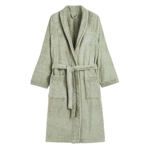 Peignoir éponge col châle 450g/m², Haxel