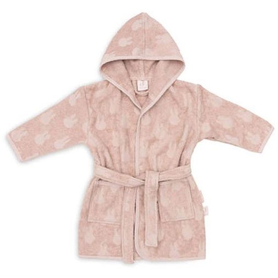 Peignoir Éponge Miffy Jacquard En Coton Rose Miffy