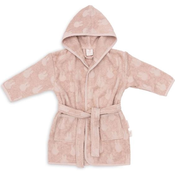 Peignoir Éponge Miffy Jacquard En Coton Rose
