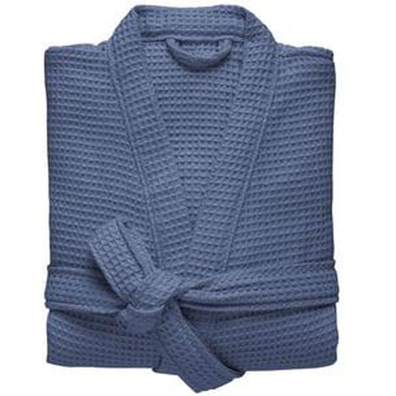 Peignoir femme col kimono en coton bio, ESPRIT NID DABEILLE
