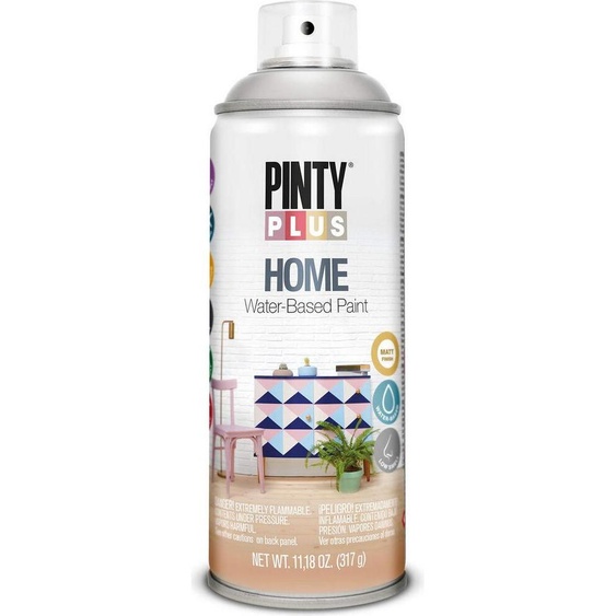 Peinture aérosol Pintyplus Home HM116 400 ml Grey Moon