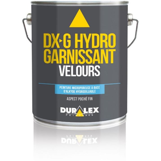 Peinture alkyde acrylique pochée hydrodiluable garnissant velours DX G 15l - DURALEX - 128100121