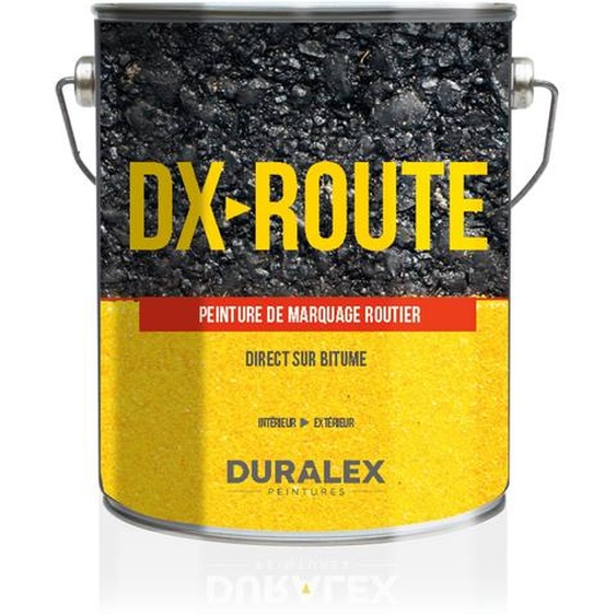 Peinture de marquage routier DX ROUTE blanc 9003 15L - DURALEX - 112200101