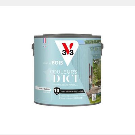 Peinture extérieure bois Couleurs dIci® Velours beige nature