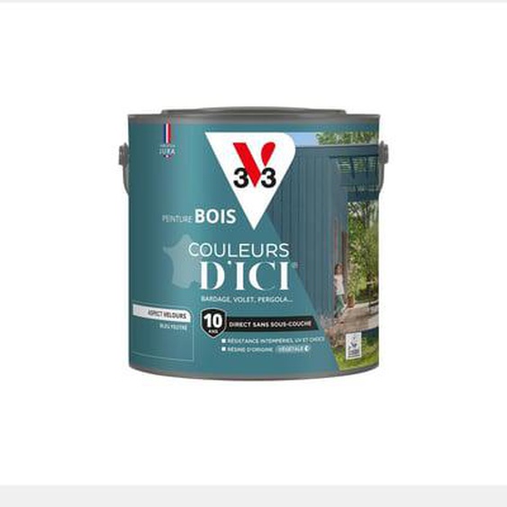 Peinture extérieure bois Couleurs dIci® Velours beige nature
