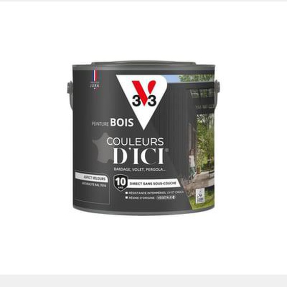 Peinture extérieure bois Couleurs dIci® Velours beige nature