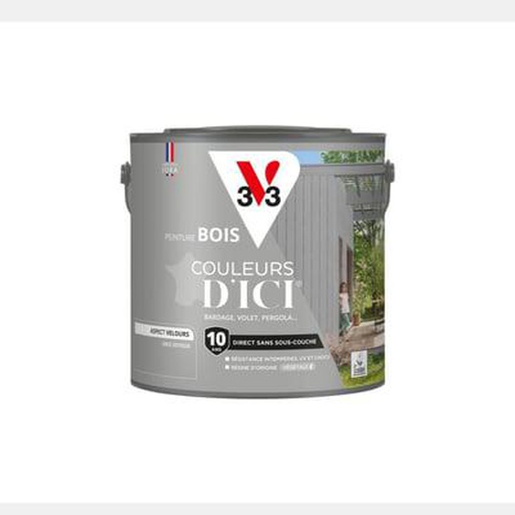 Peinture extérieure bois Couleurs dIci® Velours beige nature