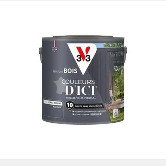 Peinture extérieure bois Couleurs dIci® Velours beige nature