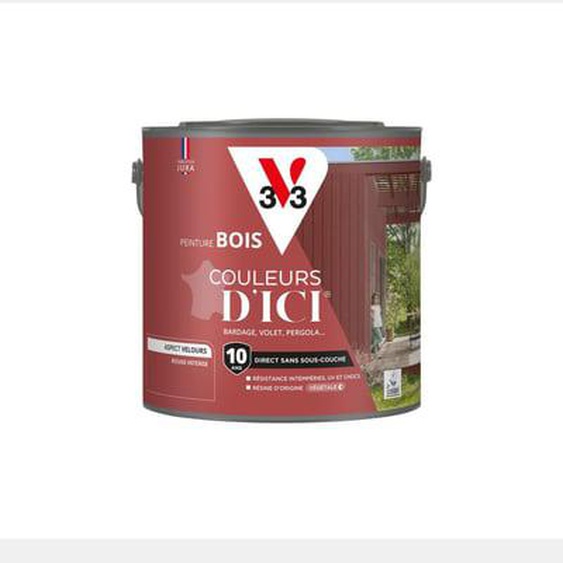 Peinture extérieure bois Couleurs dIci® Velours beige nature