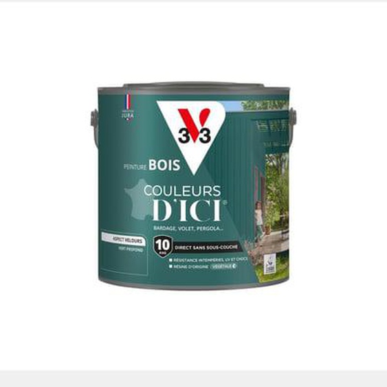 Peinture extérieure bois Couleurs dIci® Velours beige nature