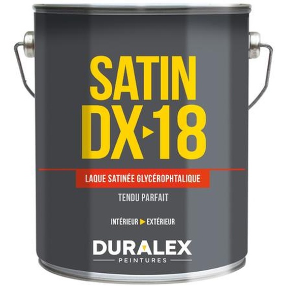 Peinture Finitions Glycero Satin DX18 intérieure / extérieure 1L - DURALEX - 106100211