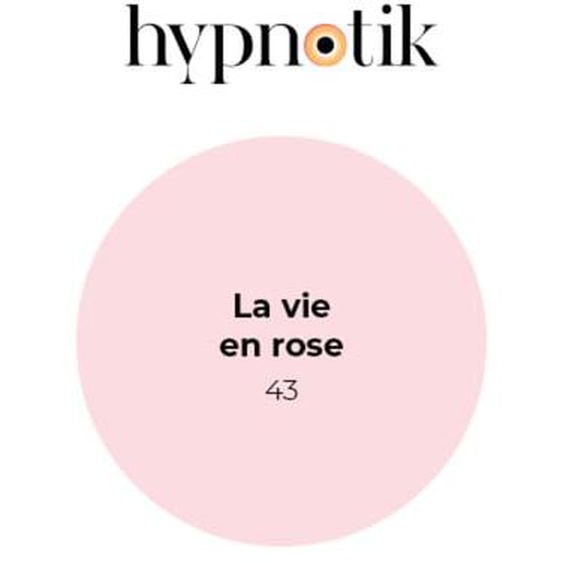 Peinture Hypnotik velours 43 La vie en rose 5 L