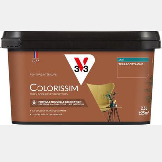 Peinture intérieure Colorissim Mat Brouillard 2,5 L