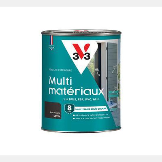 Peinture Multi-Matériaux Satin gris bleuté 1,5 L
