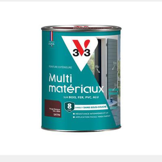 Peinture Multi-Matériaux Satin gris bleuté 1,5 L