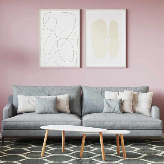 Peinture murale vieux rose 16.5 x 16.5 x 15.9 cm