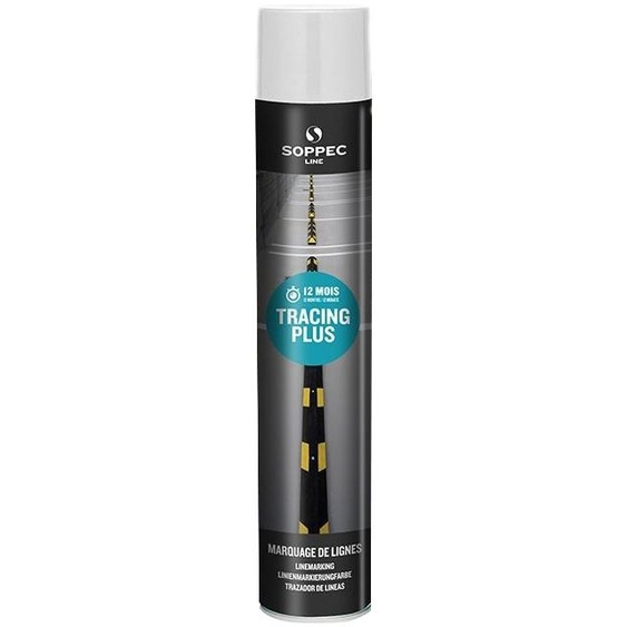 Peinture pour marquage au sol Tracing Plus 750 ml Blanc SOPPEC 151700O