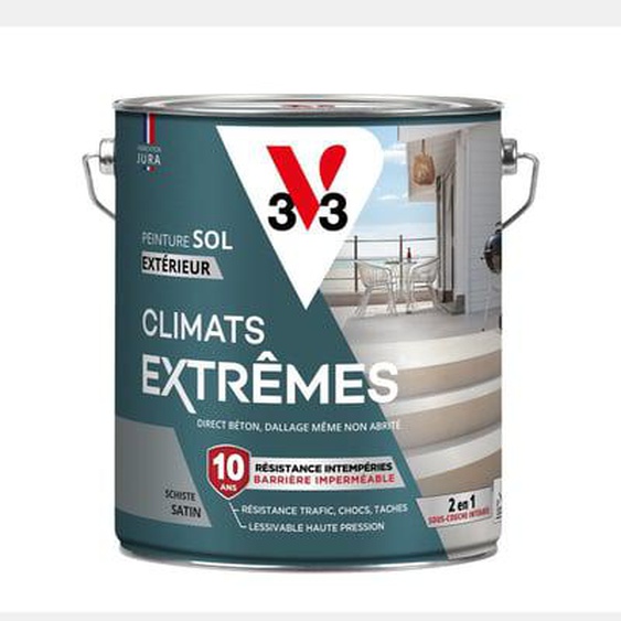 Peinture Sol Climats Extrêmes® Satin schiste 5 L