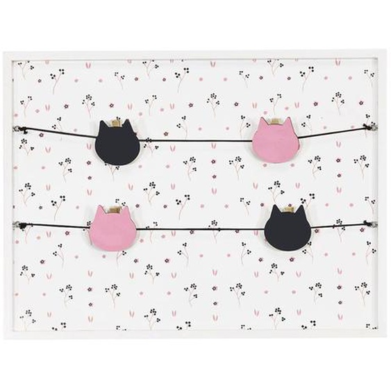 Pèle-mêle Photos En Bois - Chapaillettes Multicolore