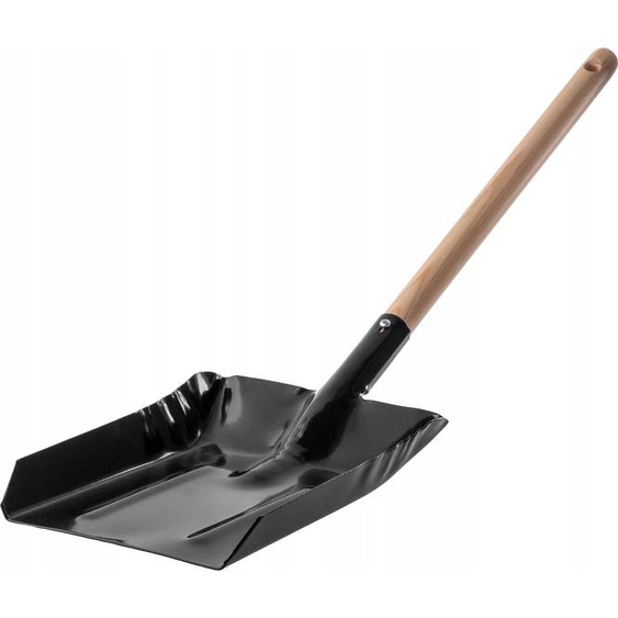 Pelle à cendres - Pelle à poêle - Métal - Pour poêles et cheminées - Pour charbon et cendres - Robuste