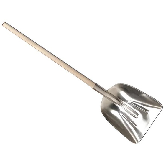 Pelle à neige alu 33 cm avec manche en bois MERCIER 4556